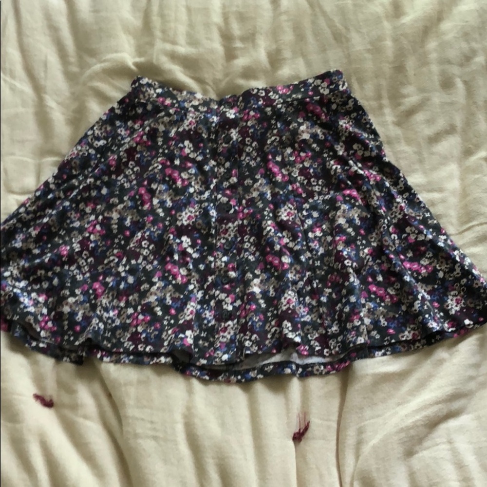 Colorful Flower Skirt